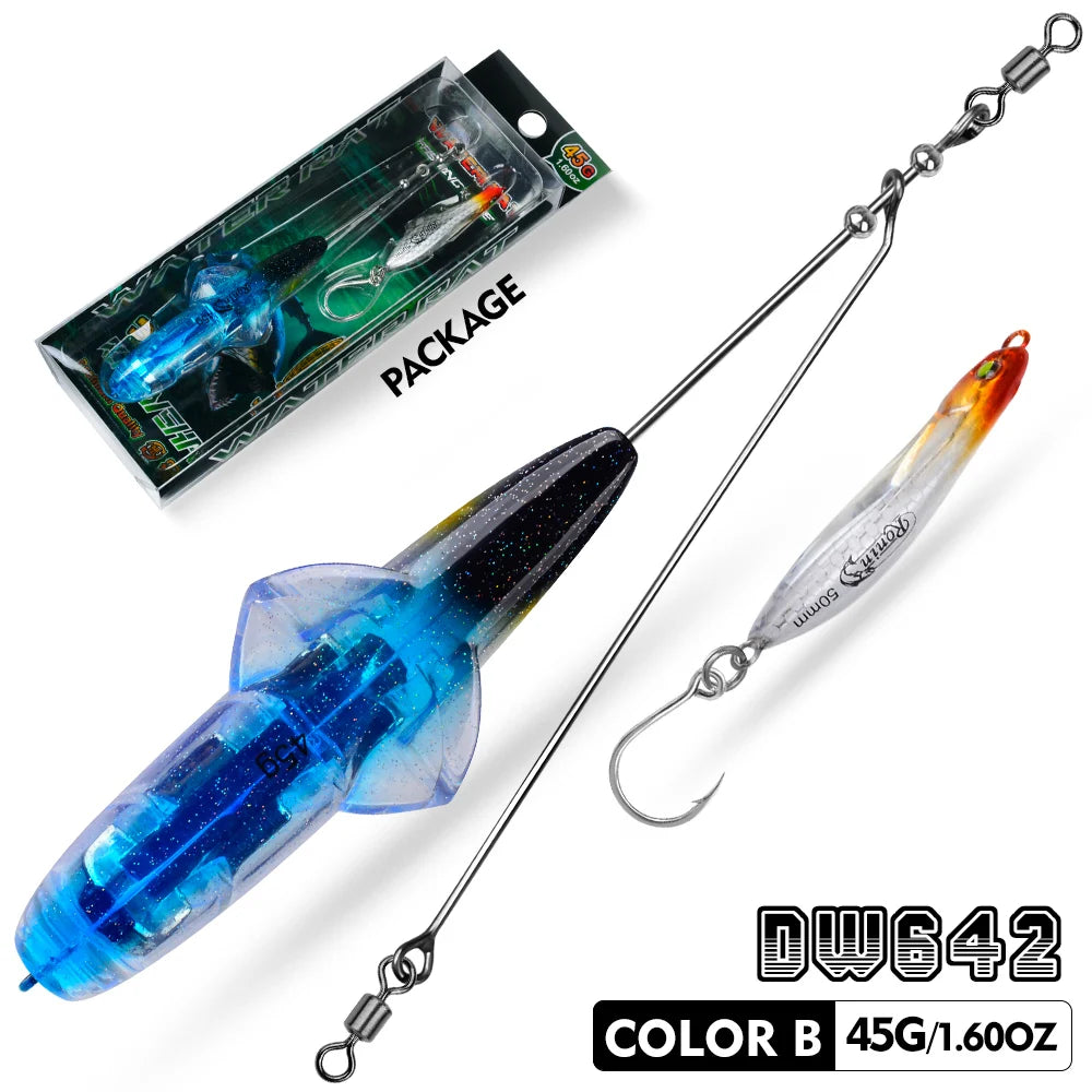 HookUpCo. Long-Range Topwater Fishing Lure