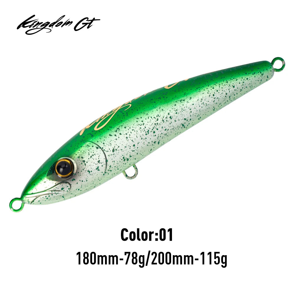 HookUpCo. Phantom Topwater Pencil Lures 180mm 200mm - HookUpCo.