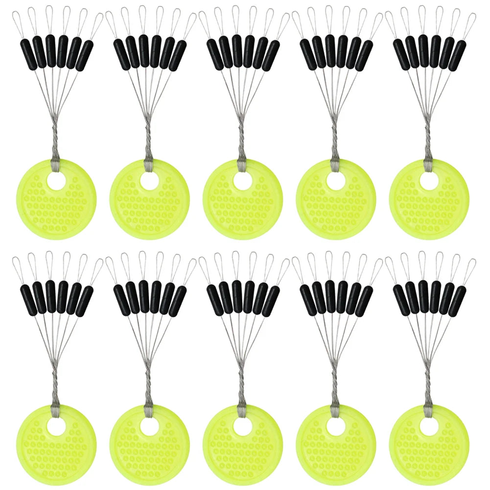 HookUpCo. 60pcs Rubber Space Beans for Fishing - HookUpCo.
