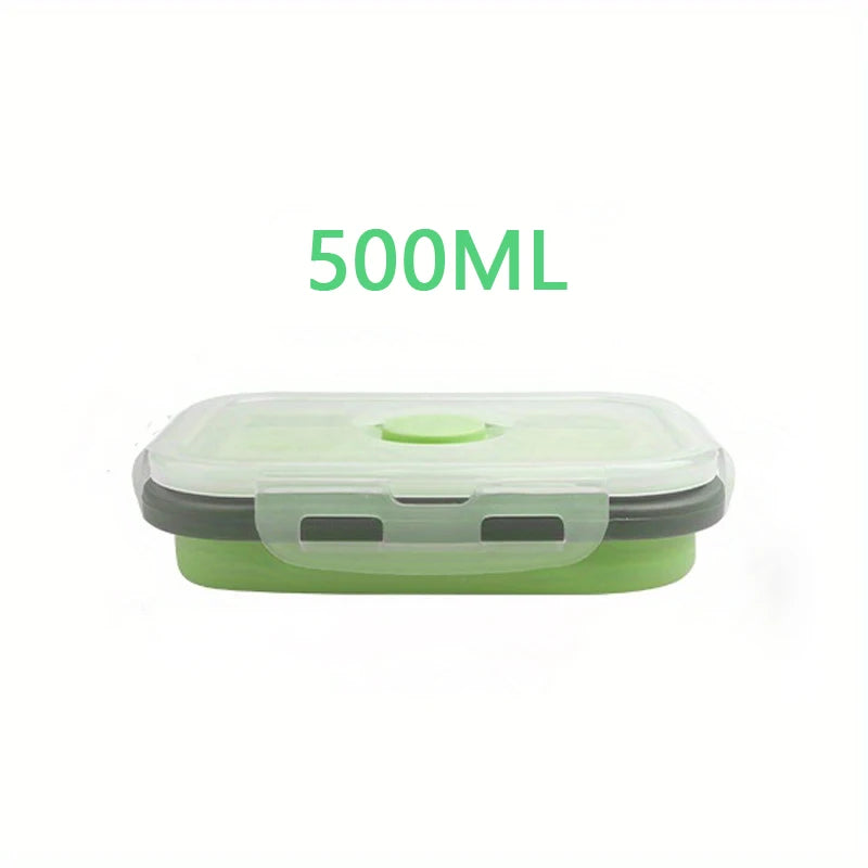 HookUpCo. Eco-Friendly Folding Lunch Box Set