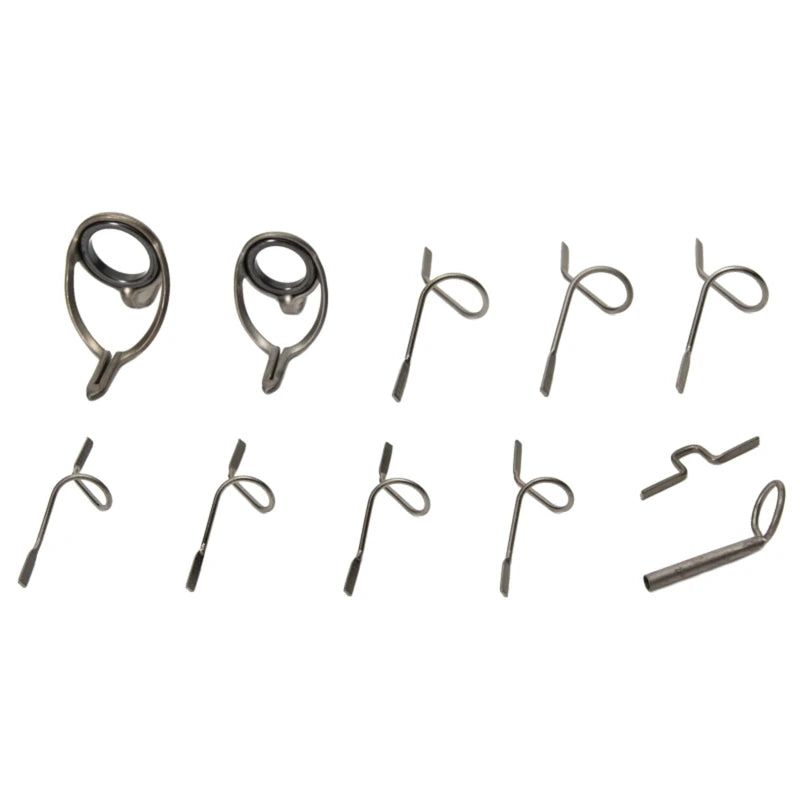 Durable Stainless Steel Fishing Rod Guides Set - HookUpCo.
