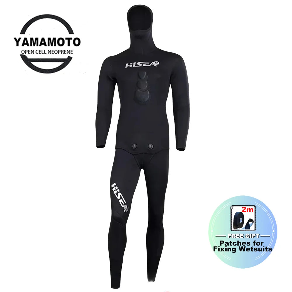 HookUpCo. 3mm Neoprene Camouflage Wetsuit for Diving