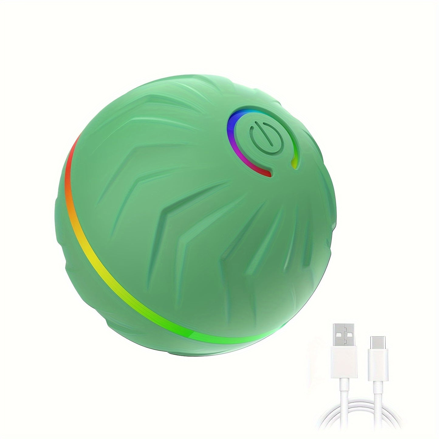 Rechargeable Interactive Pet Ball for Active Dogs and Cats