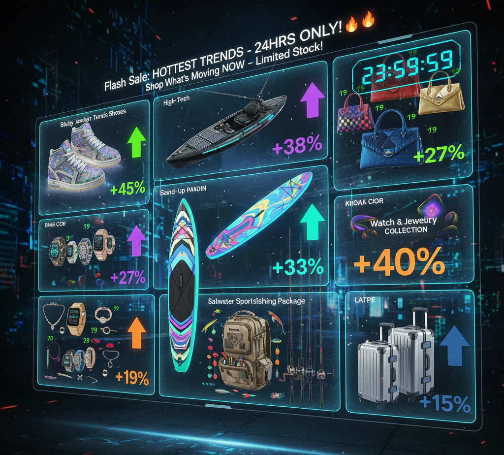 SELLING FAST! The HookUpCo. Trending Now Collection