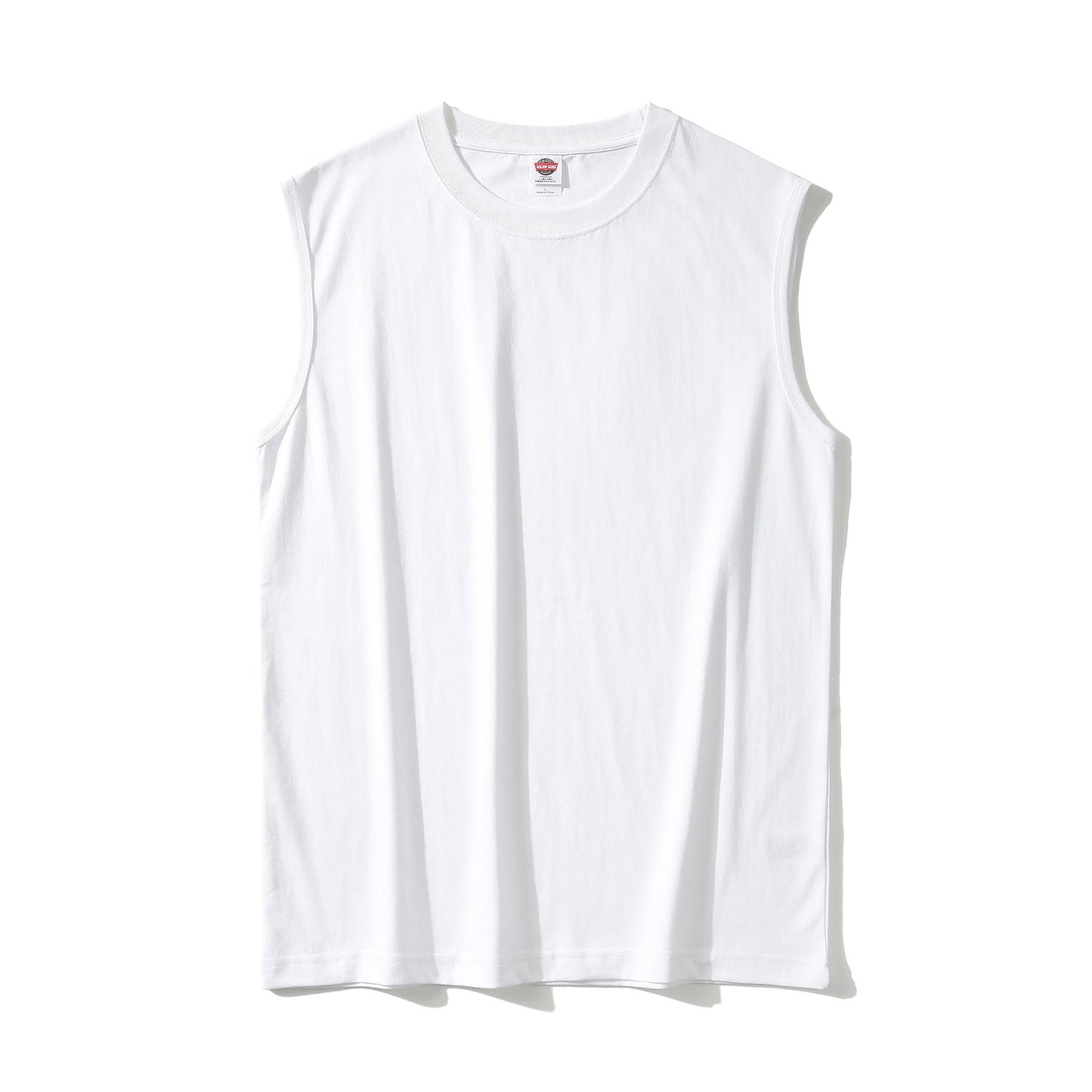 Men's Cotton Crew Neck Tank Top for Summer Wear