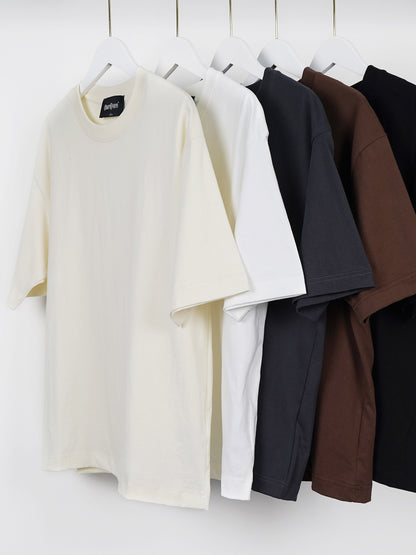 Men's Casual Cotton Blend Crew Neck T-Shirt for Outdoors