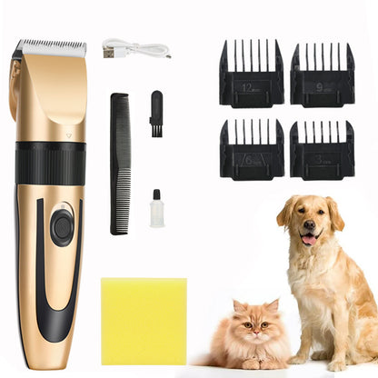 Cordless Rechargeable Pet Trimmer for Grooming Cats & Dogs