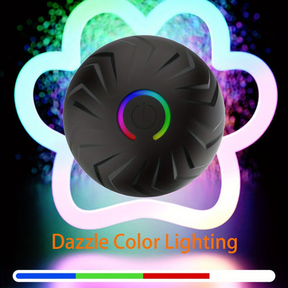 Interactive Rechargeable Dog Ball - Motion-Activated Fun