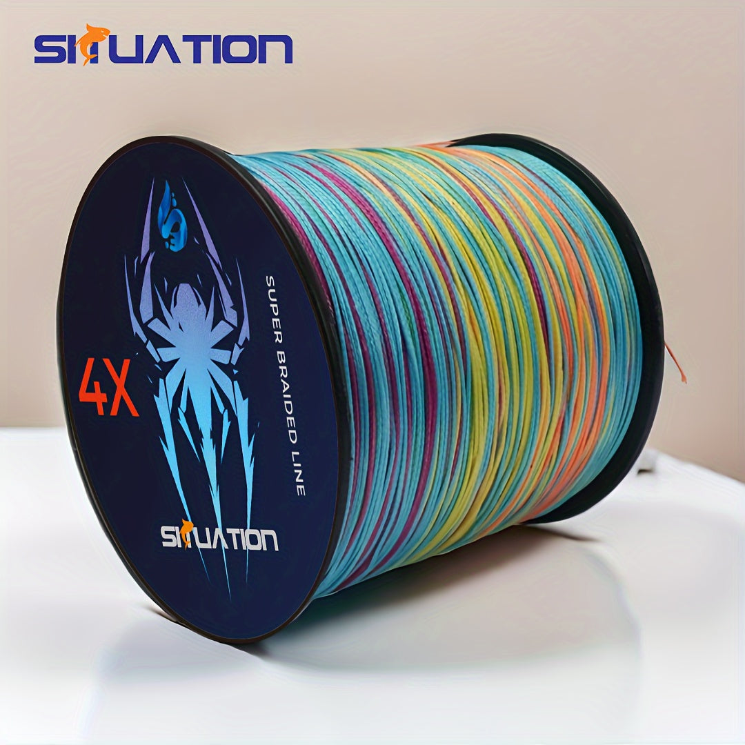 3-Pack Premium Braided Fishing Line PE Monofilament Fishing Line, 15-75LB - 500M/546YDS