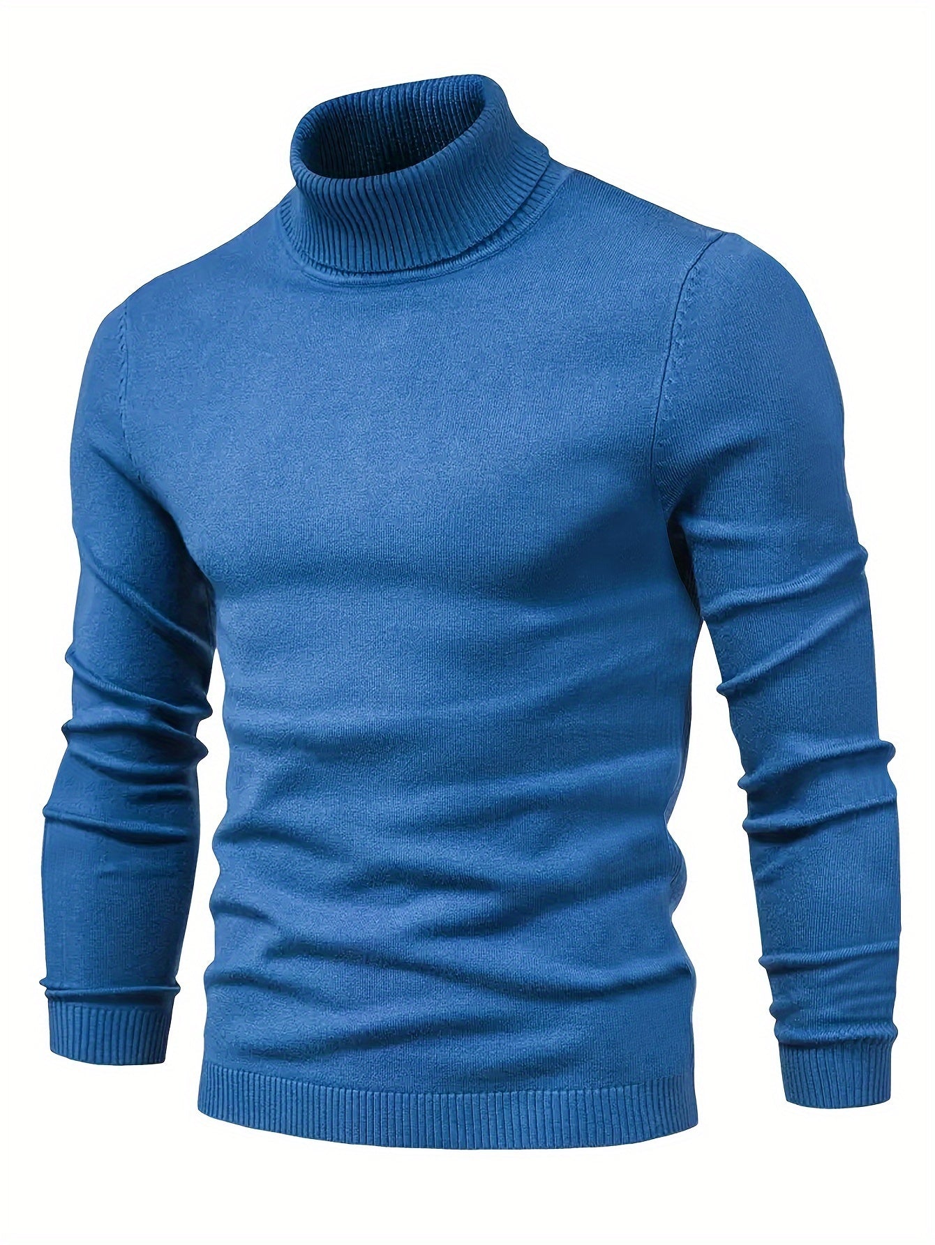 Men's Thermal Long Sleeve High Neck Tops for Ultimate Comfort