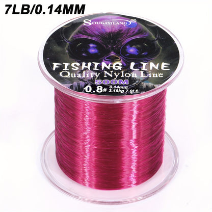 Ultra-Durable Nylon Fishing Line, Abrasion-Proof 547yds