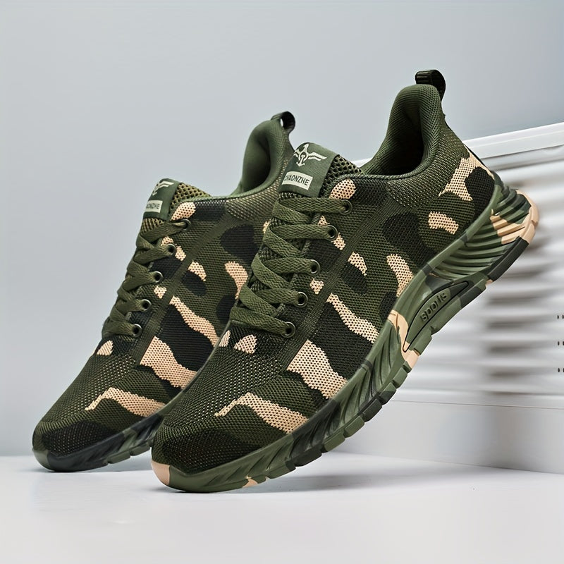 Fashion-Forward Camouflage Sneakers with Ultra-Comfort Fit