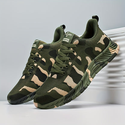 Fashion-Forward Camouflage Sneakers with Ultra-Comfort Fit