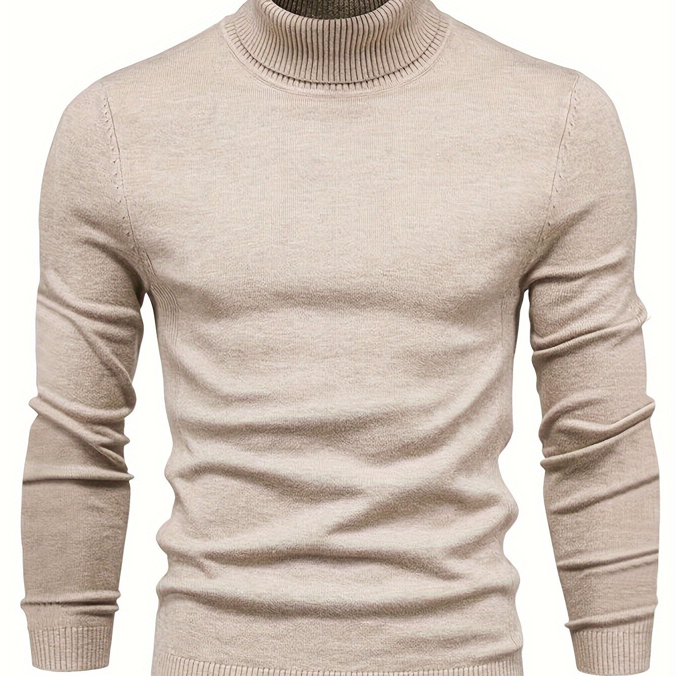 Men's Thermal Long Sleeve High Neck Tops for Ultimate Comfort