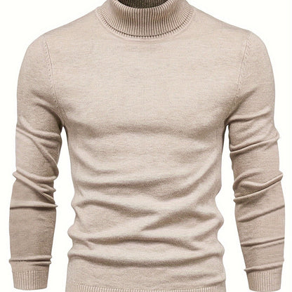 Men's Thermal Long Sleeve High Neck Tops for Ultimate Comfort