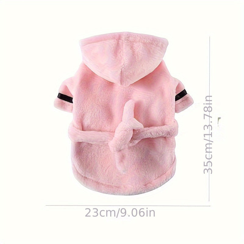CozyPet Robe - Soft Knit Fabric for Comfort and Style