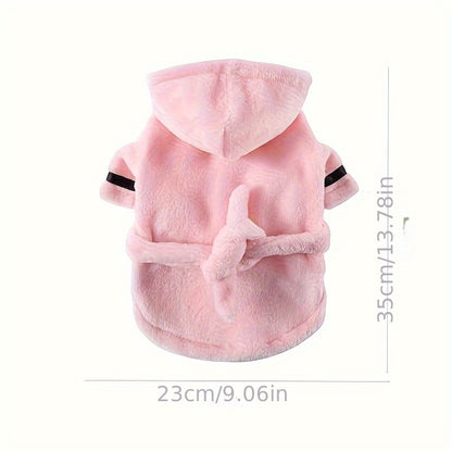 CozyPet Robe - Soft Knit Fabric for Comfort and Style