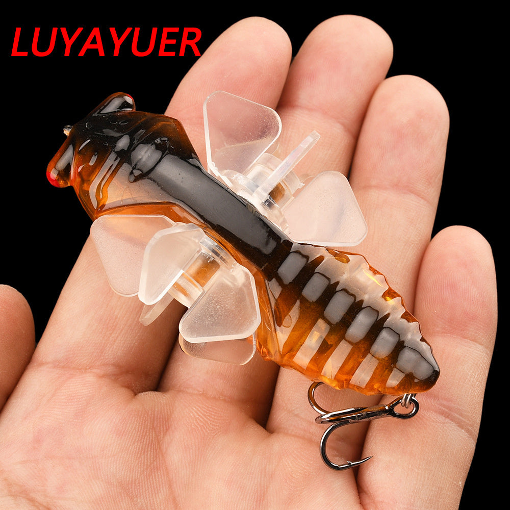 Bionic Cicada Fishing Lure with Treble Hook for All Waters