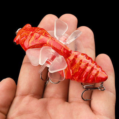 Bionic Cicada Fishing Lure with Treble Hook for All Waters