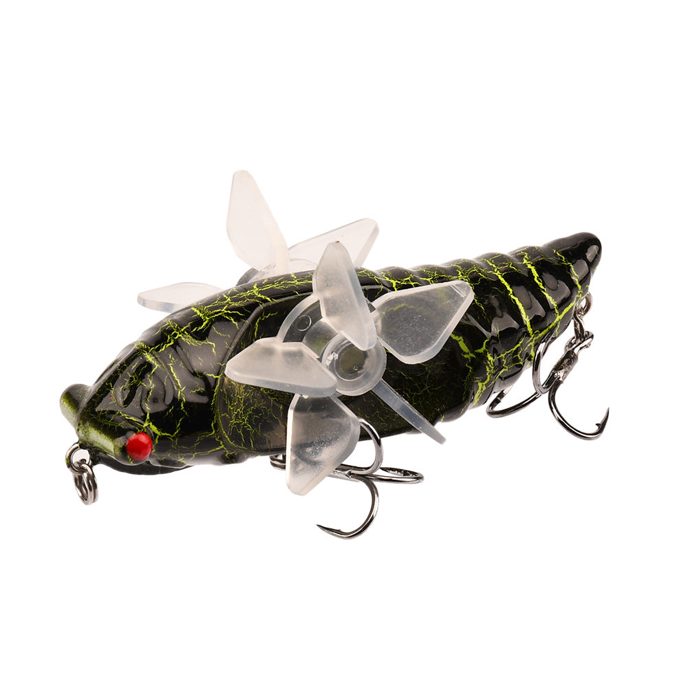 Bionic Cicada Fishing Lure with Treble Hook for All Waters