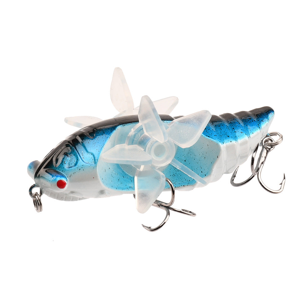 Bionic Cicada Fishing Lure with Treble Hook for All Waters