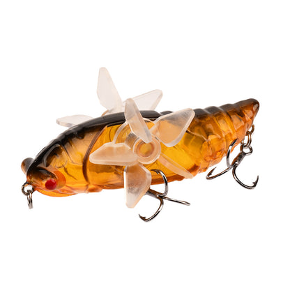 Bionic Cicada Fishing Lure with Treble Hook for All Waters
