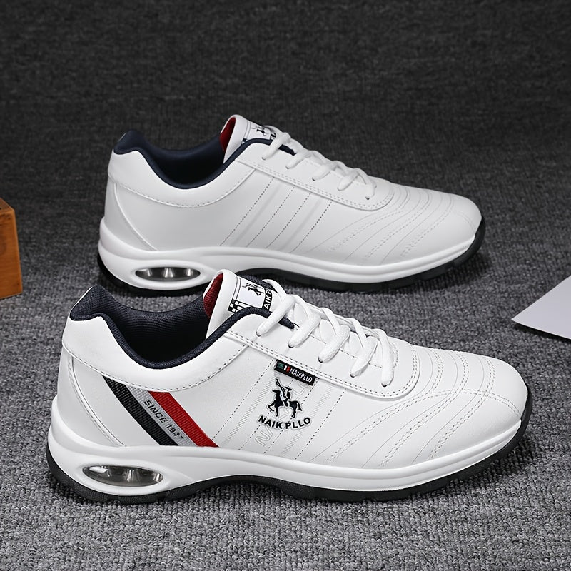 Plus Size Men's Sneakers with Air Boost, Non-Slip Grip