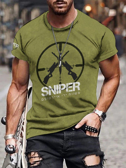 Men's Graphic Design T-Shirt for Casual Summer Comfort