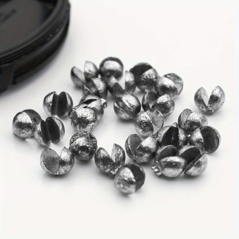 205pcs Round Split Shot Sinkers - Versatile Fishing Weights