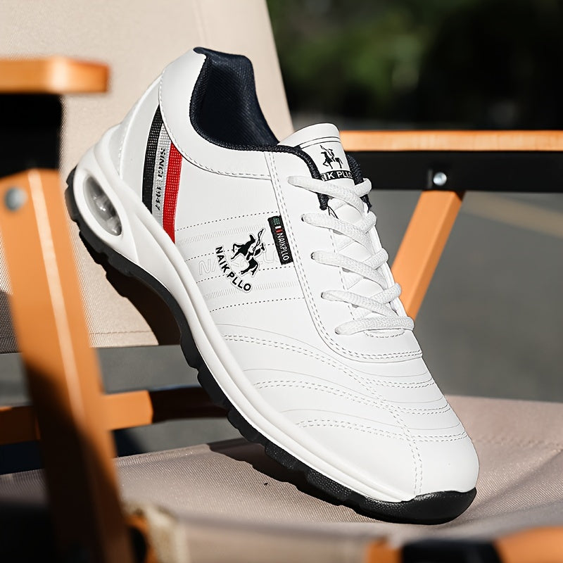 Plus Size Men's Sneakers with Air Boost, Non-Slip Grip