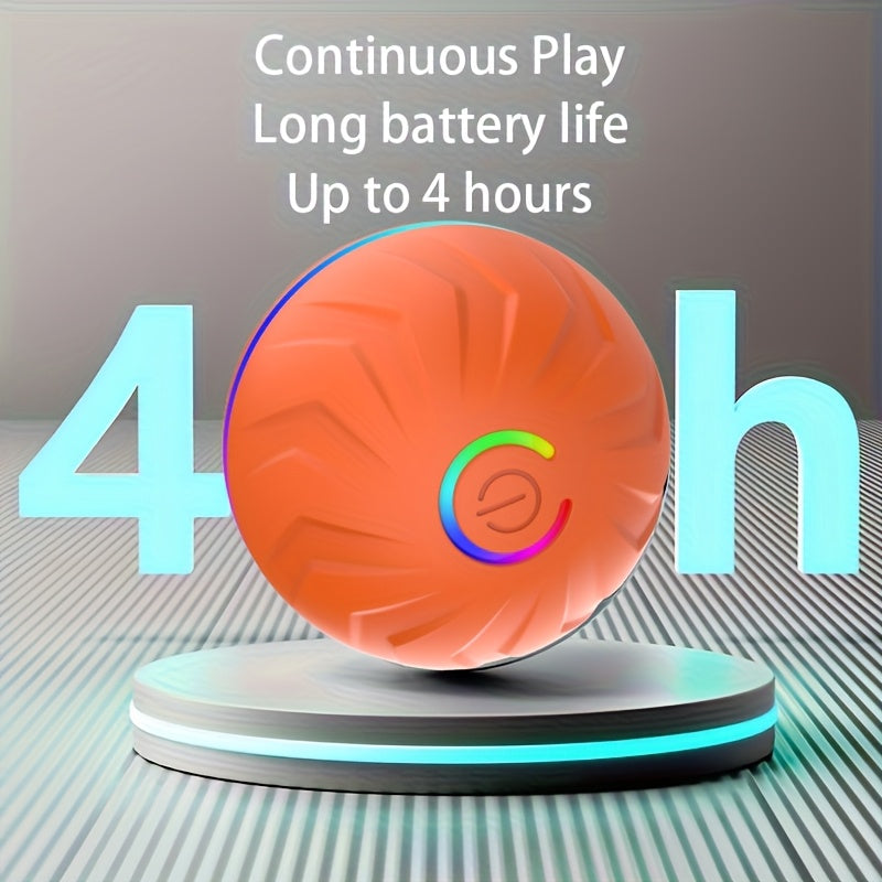 Rechargeable Interactive Pet Ball for Active Dogs and Cats