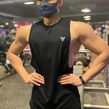 Men's Quick Dry Stretch Tank Top for Workouts - HookUpCo.