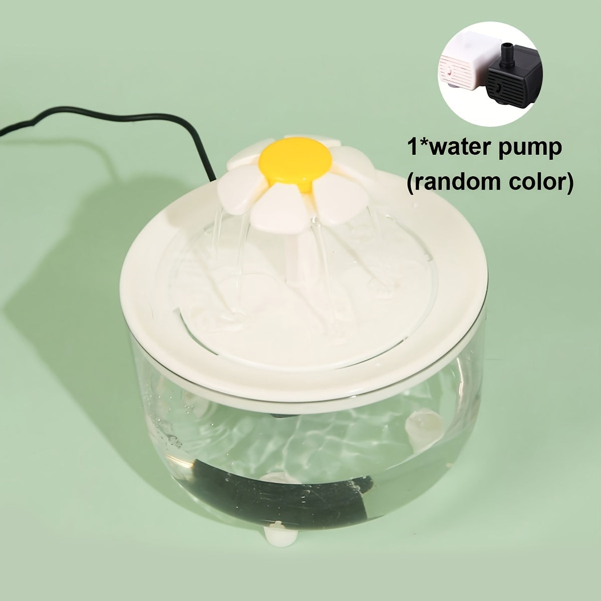 Whisper Quiet 1.5L Pet Water Fountain for Cats & Small Pets