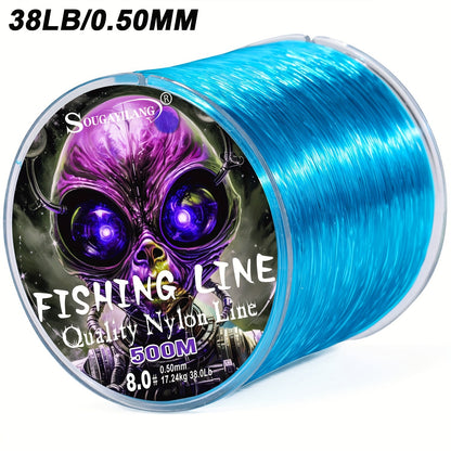Ultra-Durable Nylon Fishing Line, Abrasion-Proof 547yds