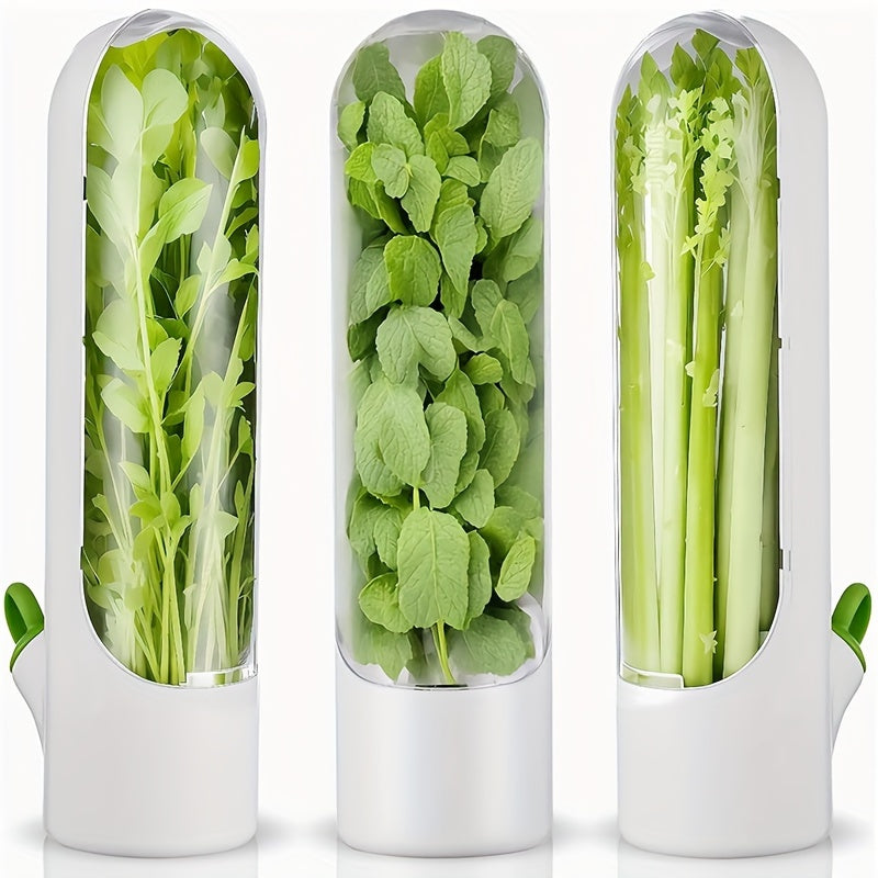 Fresh Herb Preservation Pod for Flavorful Food Storage