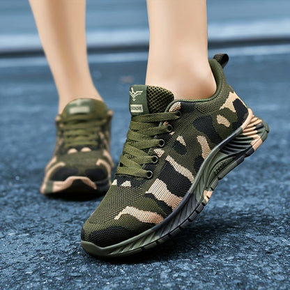 Fashion-Forward Camouflage Sneakers with Ultra-Comfort Fit
