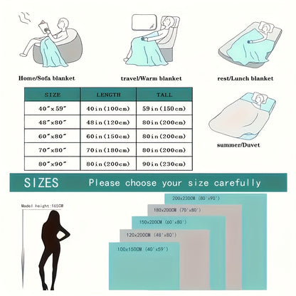 Ultra-Soft Pink Faux Rabbit Fur Blanket for All Seasons