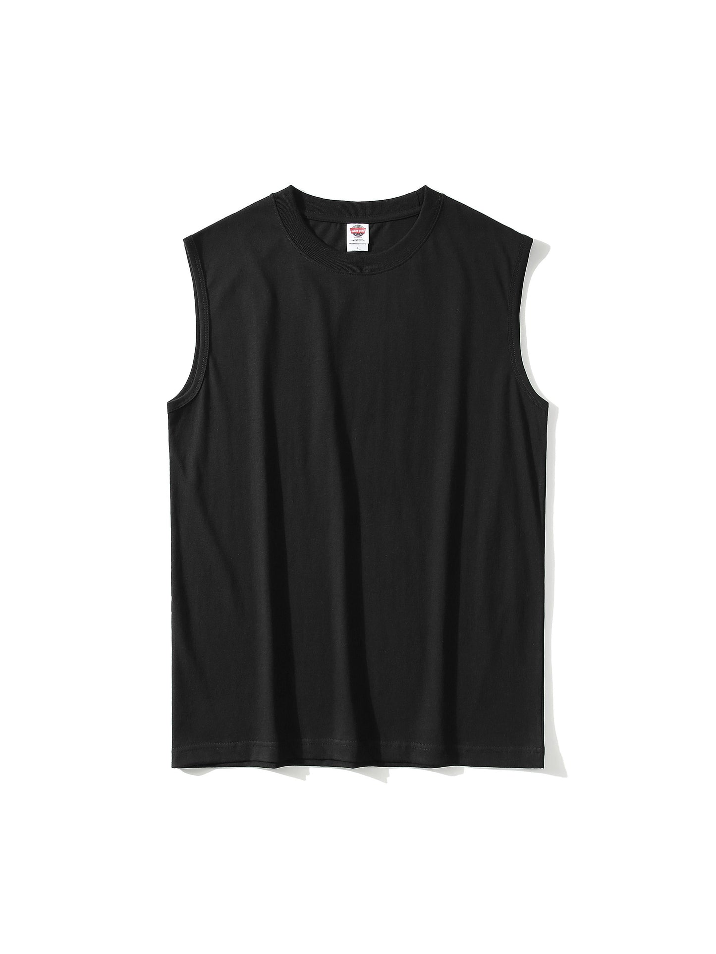 Men's Cotton Crew Neck Tank Top for Summer Wear