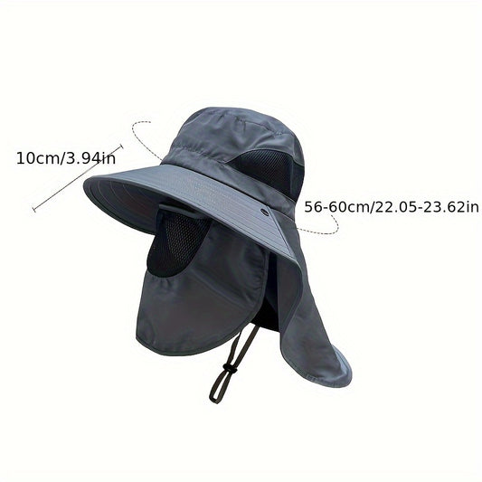 Quick-Dry UV Protection Baseball Cap for Outdoor Activities
