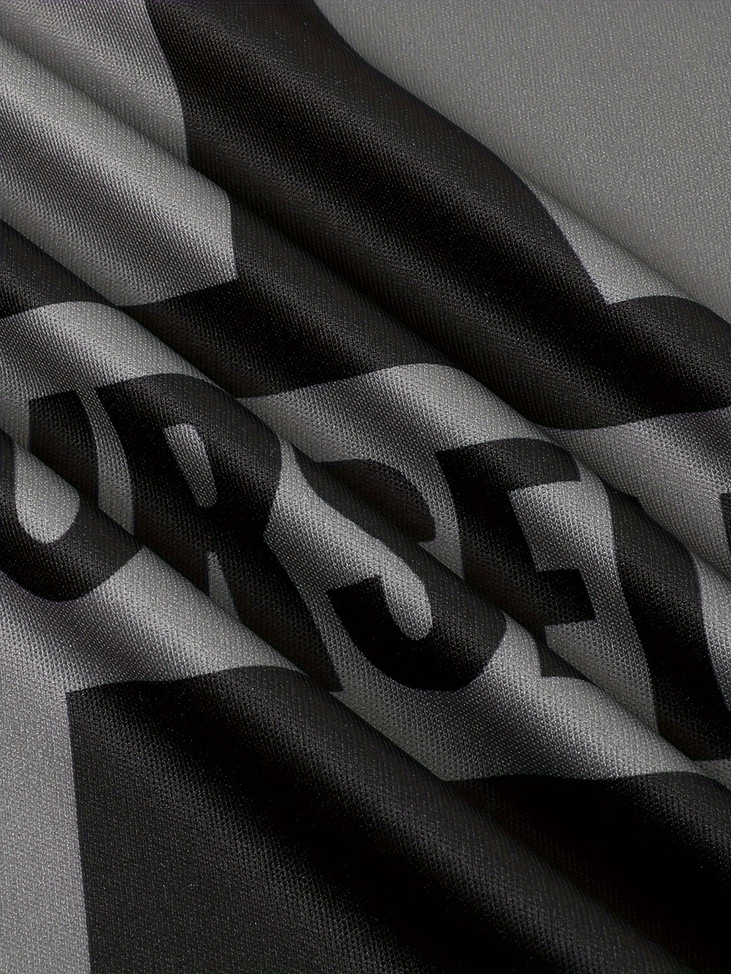 Color Block Casual Men's 2-Piece Outfit Set for Fall/Winter