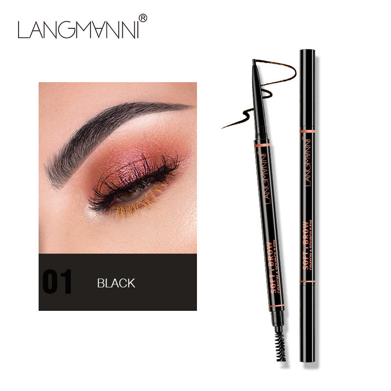 Ultra-Fine Wild Eyebrow Pencil for Smooth, Long-Lasting Style