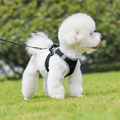 360-Degree Reflective Safety Vest Dog Leash for Active Pets