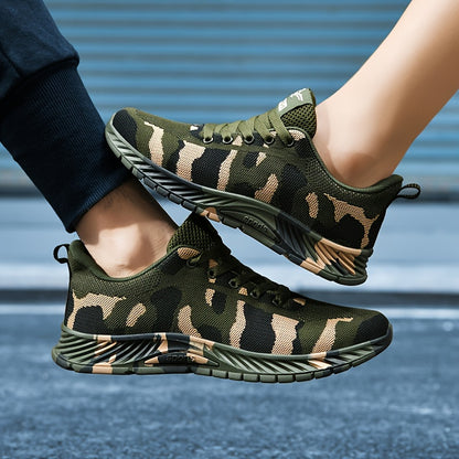 Fashion-Forward Camouflage Sneakers with Ultra-Comfort Fit