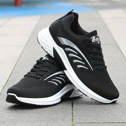 Breathable Low Top Striped Sneakers for Active Lifestyles