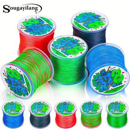 Super-Strong Braided PE Fishing Line, 16-75LB, 109yds