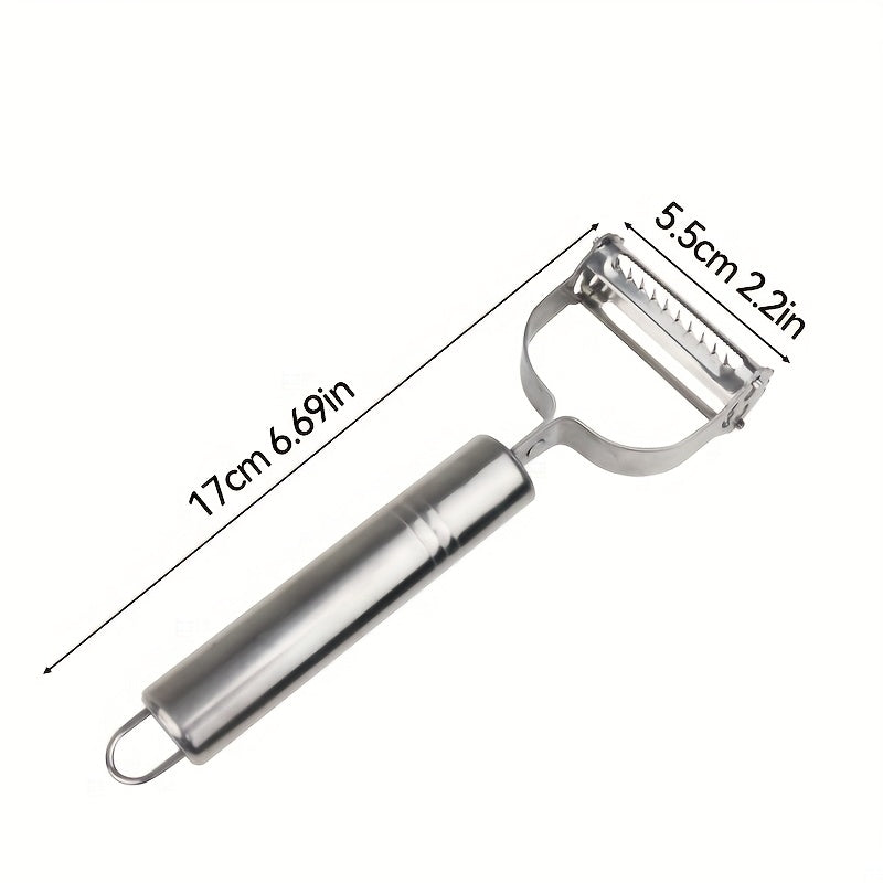 Stainless Steel Grater for Fruits and Vegetables, HookUpCo.