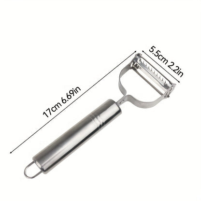 Stainless Steel Grater for Fruits and Vegetables, HookUpCo.