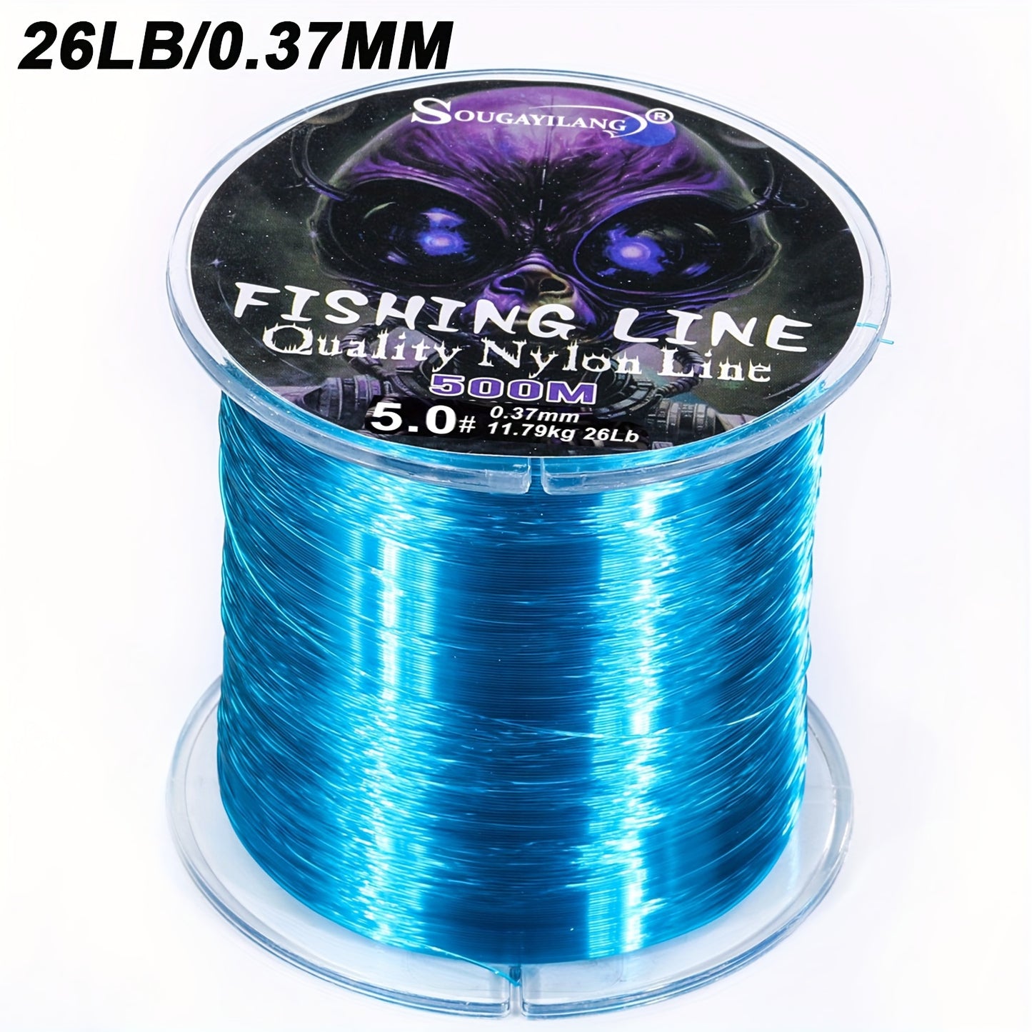 Ultra-Durable Nylon Fishing Line, Abrasion-Proof 547yds