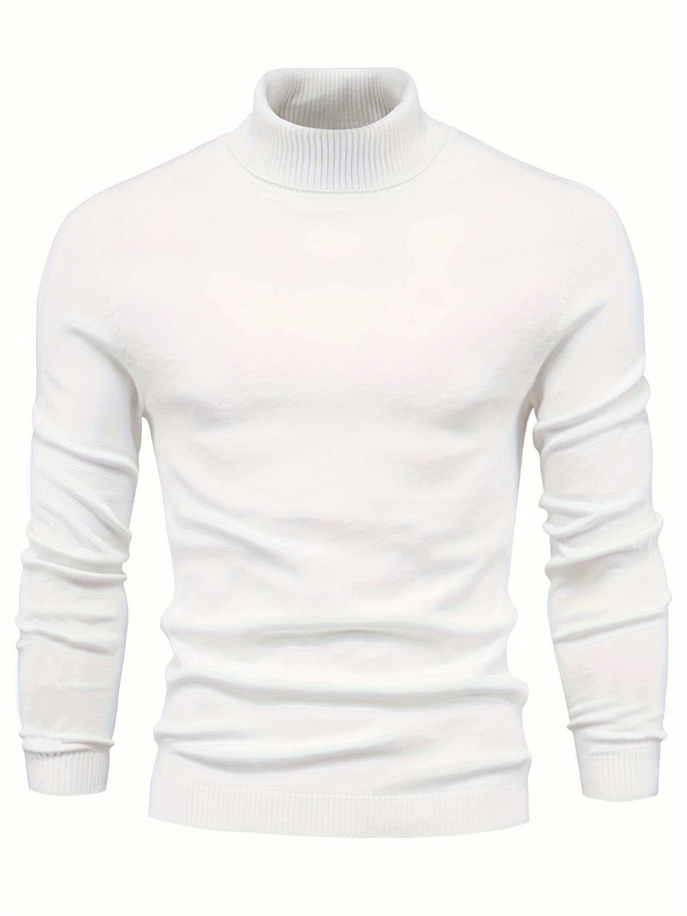 Men's Thermal Long Sleeve High Neck Tops for Ultimate Comfort