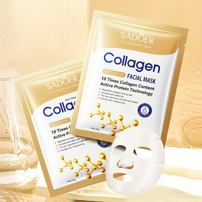Hydrating Collagen Facial Mask for Firming and Brightening